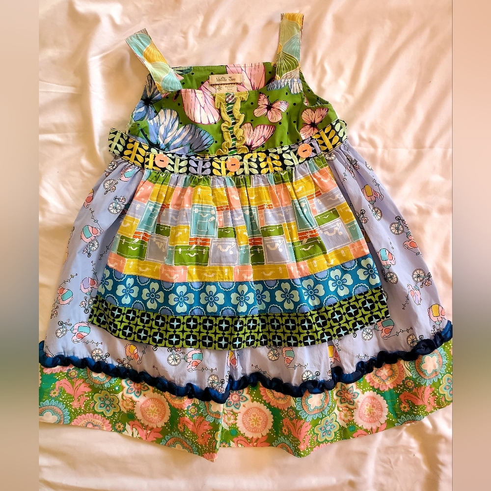 Matilda Jane apron dress size 6